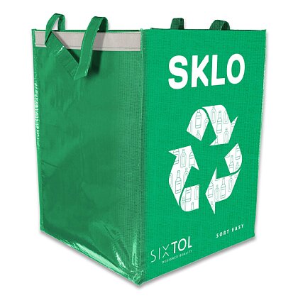 Obrázek produktu Sixtol Sort Easy - taška na tříděný odpad - sklo, 300 x 300 x 400 mm, 36 l