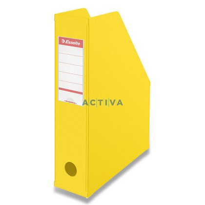 Obrázek produktu Esselte Vivida - plastový stojan na katalogy -  žlutý