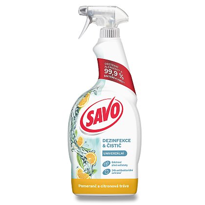 Obrázok produktu Savo Bez chlóru - čistiaci prostriedok - pomaranč, 700 ml