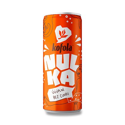 Product image Kofola Nulka - nealkoholický nápoj bez cukru - 24 x 0,33 l
