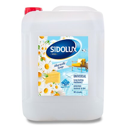 Obrázok produktu Sidolux Universal - čistiaci prostriedok - Marseillské mydlo, 5 l