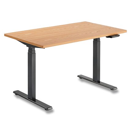Obrázok produktu Brateck - výškovo nastaviteľný stôl - 160 x 80 cm, buk