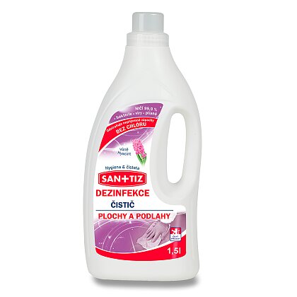 Obrázek produktu Sanitiz Plochy a podlahy - dezinfekční prostředek - 1,5 l