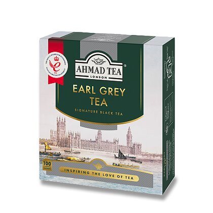 Obrázok produktu Ahmad Tea Earl Grey tea - čierny čaj - 100 × 2 g