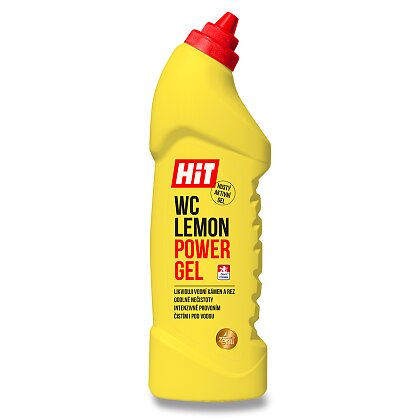 Obrázek produktu Hit WC Power Gel - přípravek na mytí WC - Lemon, 750 g