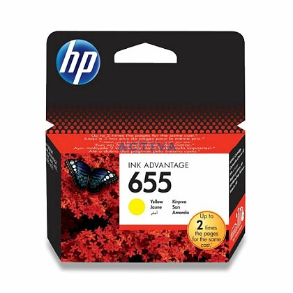 Product image HP - cartridge CZ112AE Yellow Nr. 655 for ink printer
