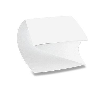 Obrázek produktu Poznámkový bloček spirála - lepený - 90 × 90 × 50 mm, 500 listů
