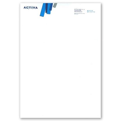 Obrázok produktu Hlavičkový papier s logom vašej firmy, 500 listov