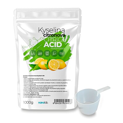 Product image Nanolab - citric acid - 1000 g