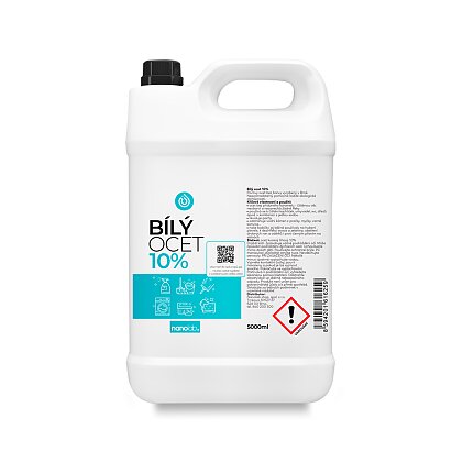 Obrázok produktu Nanolab - biely ocot 10% - 5000 ml