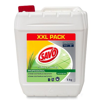 Obrázok produktu Savo Professional - univerzálny čistiaci prostriedok - Lemongrass, 5 kg