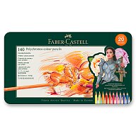 Faber-Castell Polychromos - pastelky - plechová krabička, 140 ks