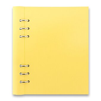Obrázek produktu Blok Filofax Clipbook Pastel A5 - pastelově žlutý