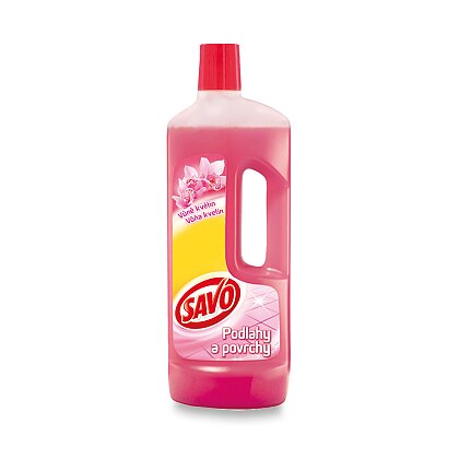 Obrázok produktu Savo - prostriedok na podlahy a povrchy - vôňa kvetín, 750 ml