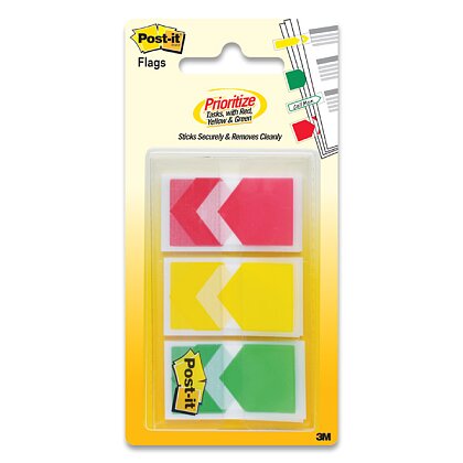Product image 3M Post-it - self-adhesive bookmark with pictogram - 23,8 x 43,2 mm, arrows