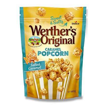 Obrázek produktu Werther's Original - popcorn - slaný karamel, 140 g
