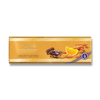 Product image Lindt Gold Tablet - hořká čokoláda s mandlí - 300 g
