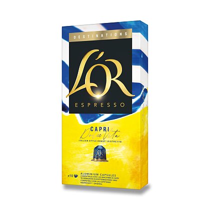 Obrázek produktu kapsle do kávovaru L´or Espresso CAPRI (10ks)