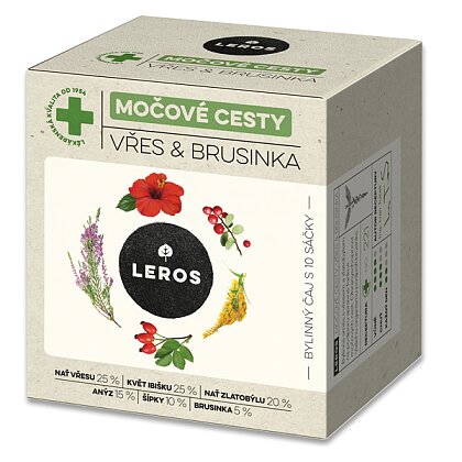 Obrázek produktu Leros Močové cesty - bylinný čaj - Brusinka & Vřes