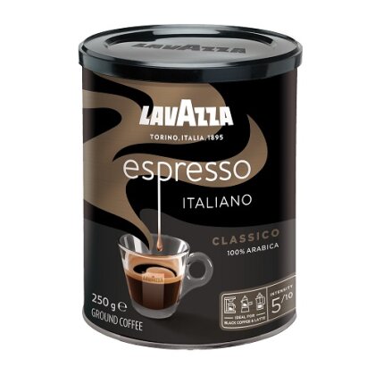Obrázok produktu Lavazza Espresso Classico - mletá káva - 250 g, v dóze