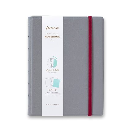 Product image Filofax Notebook Classic - zápisník A5 - šedý