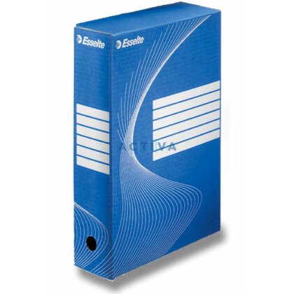 Obrázok produktu Esselte - archivačná krabica - chrbát 80 mm, modrá