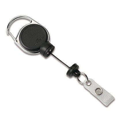 Product image Durable Extra Strong - clip with winding cord and carabiner - black
