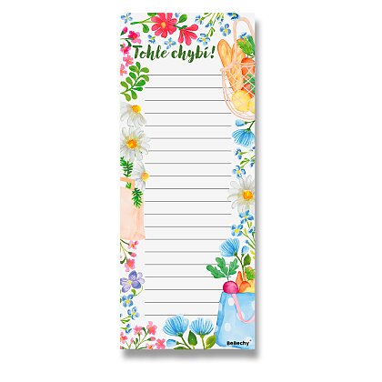 Product image Stolní plánovač - nákupní seznam - luční