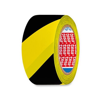 Obrázek produktu Tesa Tape - výstražná značkovací páska - 50 mm × 33 m, žluto-černá