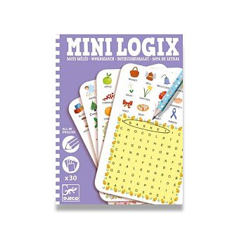 Obrázek produktu Mini hra Djeco Mini Logix - Učíme se anglicky