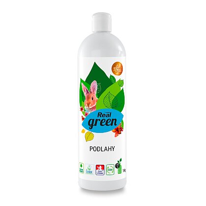 Obrázok produktu Real green clean - čistiaci prostriedok - na podlahy, 1000 g