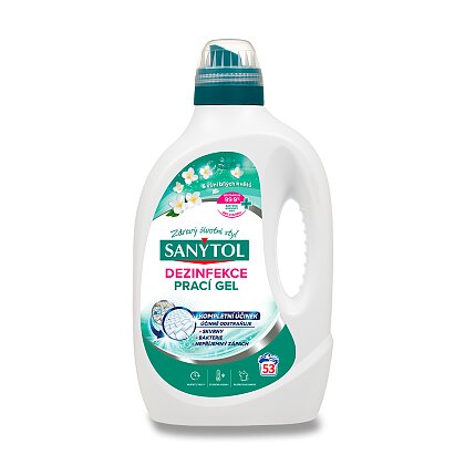 Obrázek produktu dezinfekční prací gel Sanytol květinová svěžest, 53 dávek