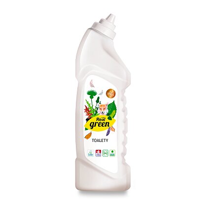 Obrázok produktu Real green clean - čistiaci prostriedok - na toalety a kúpeľne, 750 g