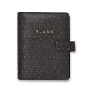 Filofax Moonlight - kapesní diář - černý