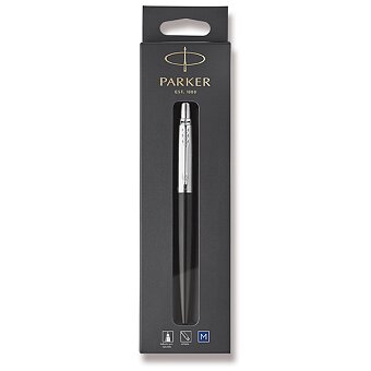 Obrázek produktu Parker Jotter Bond Street Black CT - guľôčkové pero, blister