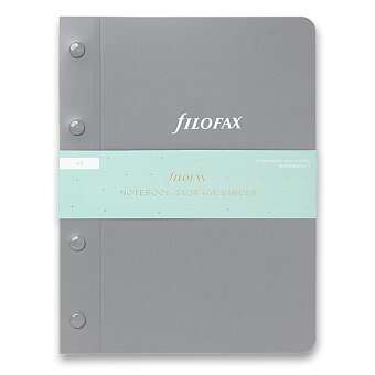 Obrázek produktu Archivační pořadač - pro notebook A5 Filofax, šedý