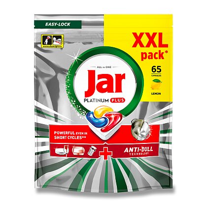 Obrázek produktu Jar Platinum Plus All in One - kapsle do myčky - 65 kapslí