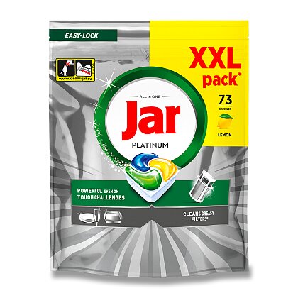 Obrázek produktu Jar Platinum All in One - kapsle do myčky - 73 kapslí