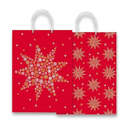 Obrázok produktu Sadoch Kraft Fantasia Rossa - darčeková taška - 300 x 120 x 410 mm