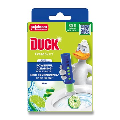 Obrázok produktu Duck Fresh Discs - čistič a osviežovač WC - limetka, 36 ml