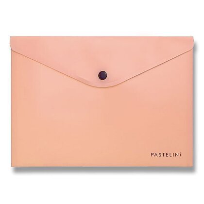 Product image PP Pastelini - file with snap button A5 - apricot