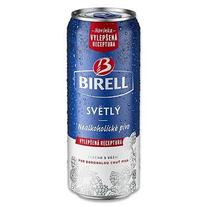 Obrázek produktu Birell - nealkoholické pivo - 0,33 l, plech
