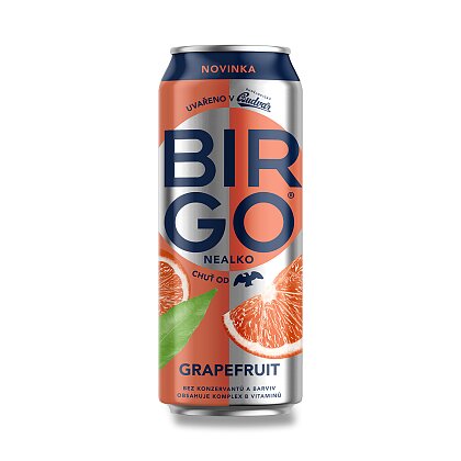 Product image Birgo - non-alcoholic beer - 500 ml, grapefruit