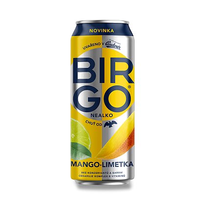 Product image Birgo - non-alcoholic beer - 500 ml, mango & lime