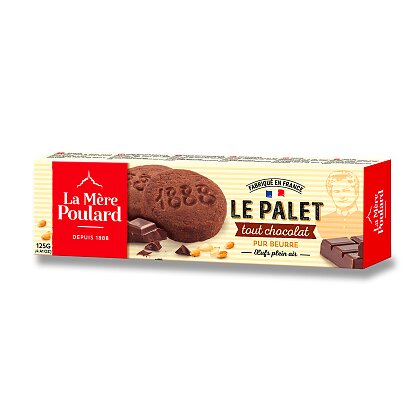 Obrázok produktu Le Palet Pur beurre - maslové sušienky - čokoládové, 125 g