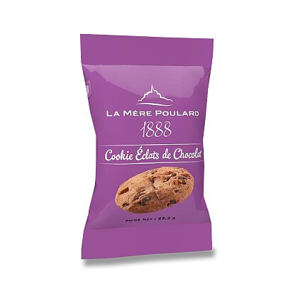 Obrázok produktu La Mere Poulard - maslová sušienka s kúskami čokolády - 22,2 g
