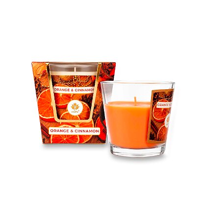 Obrázok produktu Arôme - vonná sviečka v skle - Orange & Cinnamon, 120 g