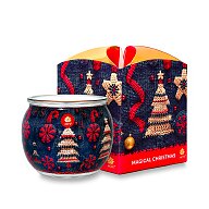 ARÔME - sviečka v skle - Čarovné Vianoce, Marzipan, 90 g