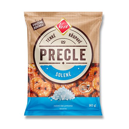 Obrázok produktu Vest Precle - slané praclíky - solené, 90 g