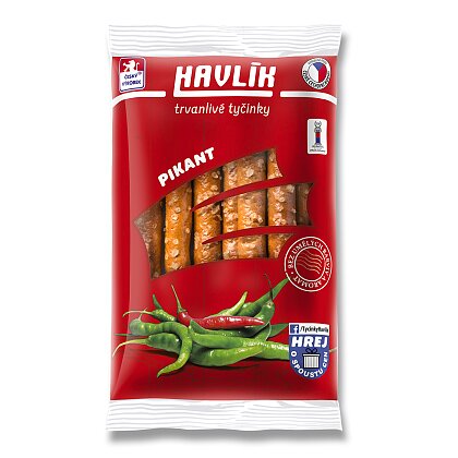 Obrázok produktu Havlík - tyčinky so syrom a soľou - Pikant, 90 g